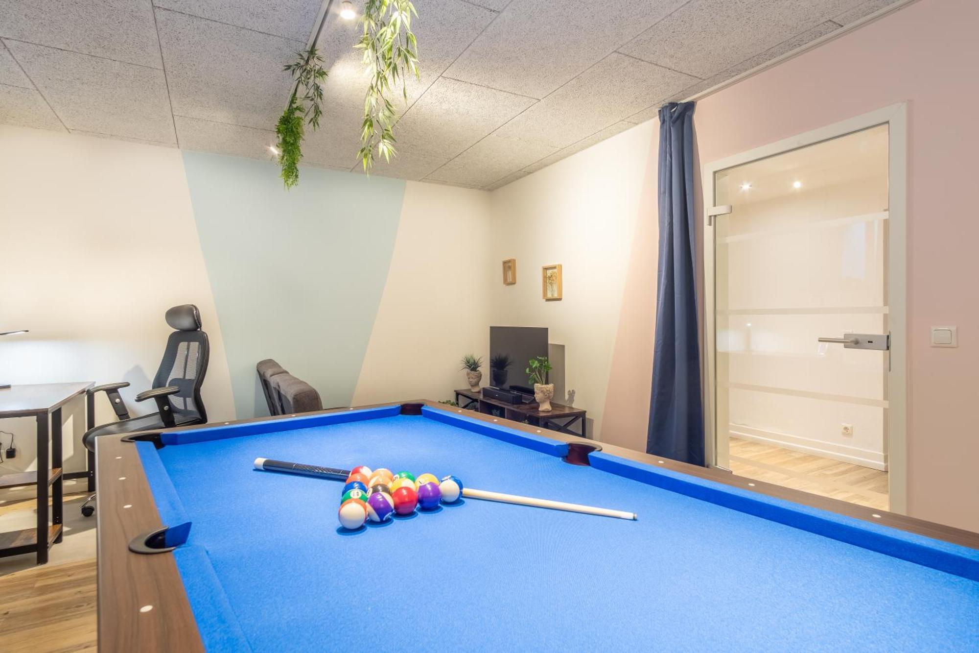 Апартаменты Pool Table Heaven, Workstation, 4K Tv, Netflix Лейпциг Экстерьер фото